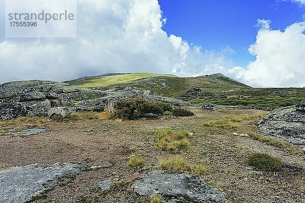 Berglandschaft  Serra da Estrela  Portugal  Europa