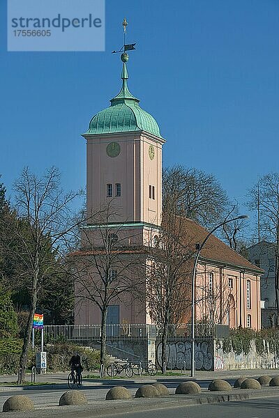 Alte Dorfkirche  Hauptstraße  Schöneberg  Berlin  Deutschland  Europa