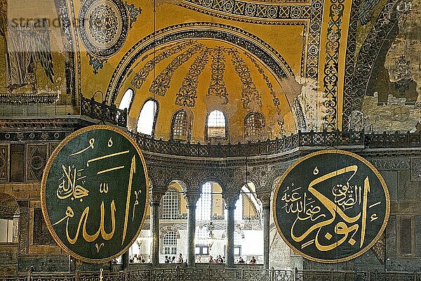 Hagia Sophia  Istanbul  Türkei  Asien