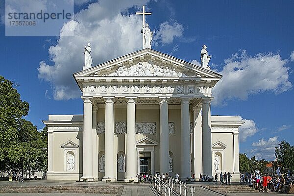 Kathedrale Arkikatedra Bazilika  Vilnius  Litauen  Vilnius  Litauen  Europa