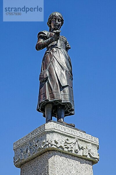 Statue Ännchen von Tharau  Klaipeda  Litauen  Klaipeda  Litauen  Europa