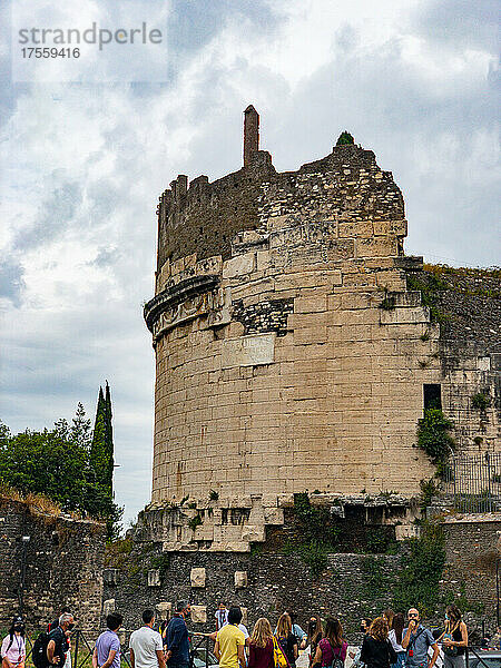 Europa  Italien  Latium  Rom  Via Appia  Grabmal der Caecilia Metella