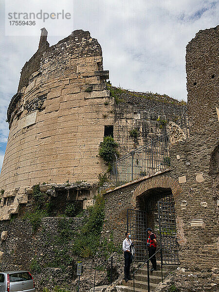 Europa  Italien  Latium  Rom  Via Appia  Grabmal der Caecilia Metella