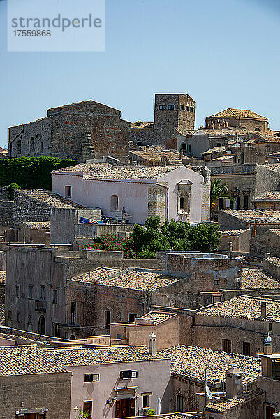 Europa  Italien  Sizilien  Erice  Altstadt