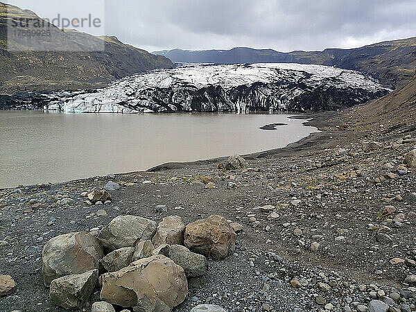 Island  Gletscher Myrdalsjokull