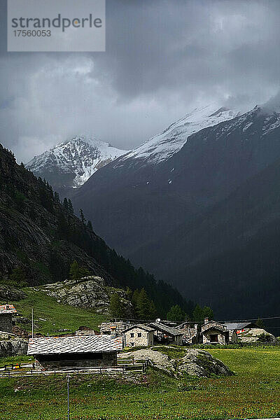 Italien  Aostatal  Valsavarenche