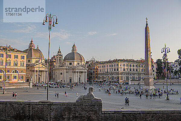 Italien  Latium  Rom  Piazza del Popolo