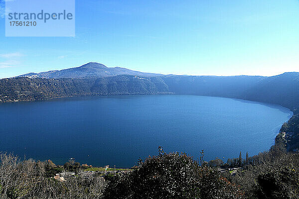 Italien  Latium  Castel Gandolfo  Albano-See