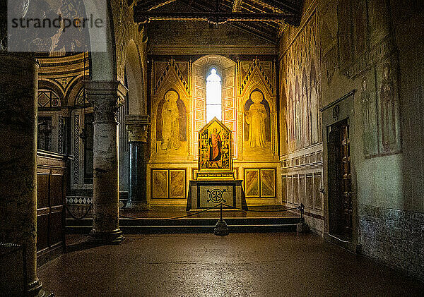 Italien  Toskana  Florenz  UNESCO-Weltkulturerbe  Kirche San Miniato Al Monte