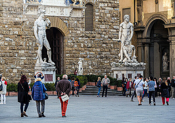 Italien  Toskana  Florenz  Palazzo Vecchio  Michelangelos David-Statue