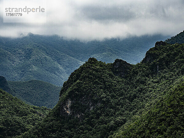 Italien  Kalabrien  Nationalpark Pollino  Berg Orsomarso