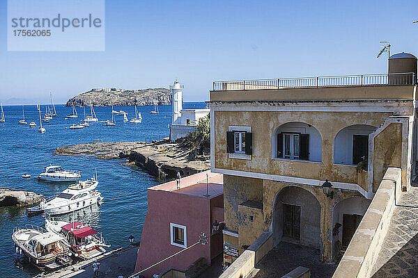 Italien  Latium  Ventotene  Insel Santo Stefano