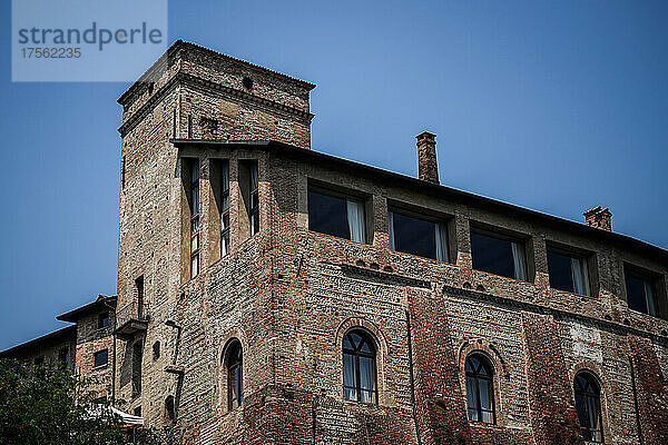 Italien  Lombardei  Cassano D'Adda  das Schloss