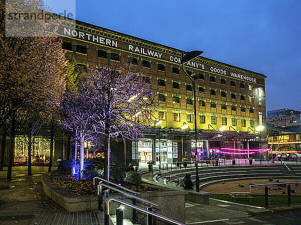 Great Northern Warehouse  Manchester  England  Vereinigtes Königreich  Europa