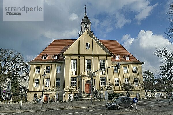 Rathaus Birkenwerder  Landkreis Oberhavel  Brandenburg  Deutschland  Europa