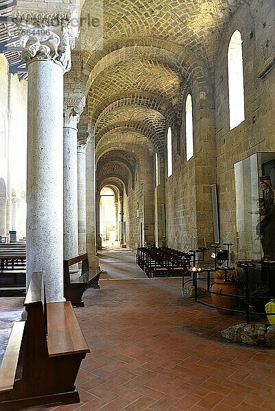 Abteikirche Abbazia di Sant?Antimo  bei Montalcino  Provinz Siena  Toskana  Italien  Europa