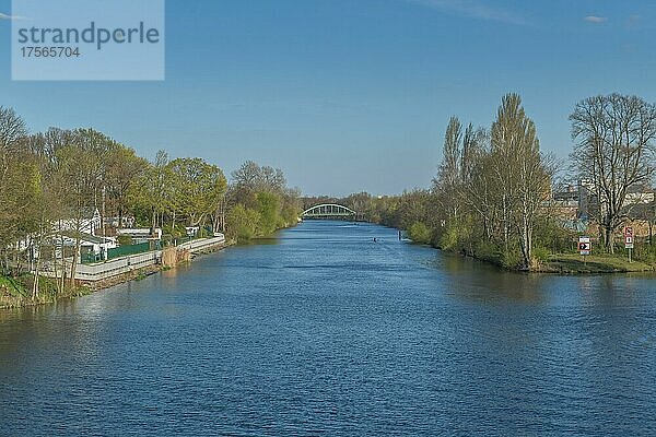 Berlin-Spandauer-Schifffahrtskanal  Haselhorst  Spandau  Berlin  Deutschland  Europa