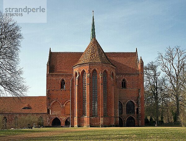 Das Kloster Chorin  nahe dem Ort Chorin  Deutschland  Europa