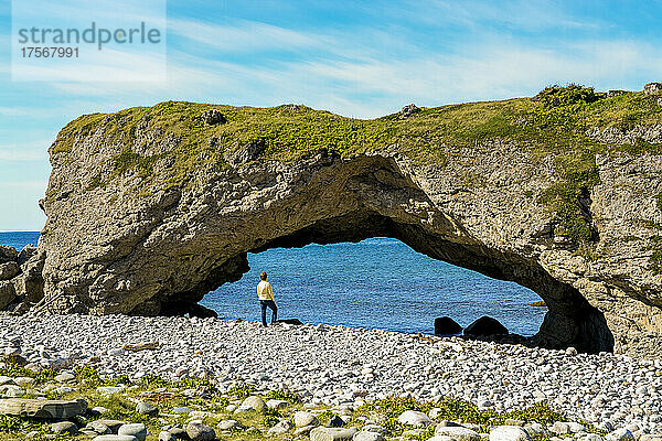 Arches Provincial Park  Portland Creek  Nördliche Halbinsel  Neufundland  Kanada  Nordamerika