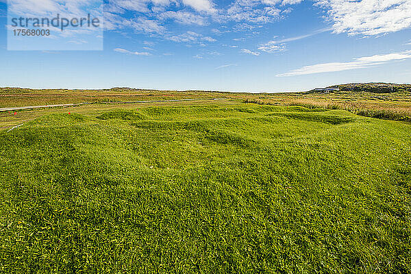 L'Anse aux Meadows National Historic Site  UNESCO-Welterbestätte  Nördliche Halbinsel  Neufundland  Kanada  Nordamerika