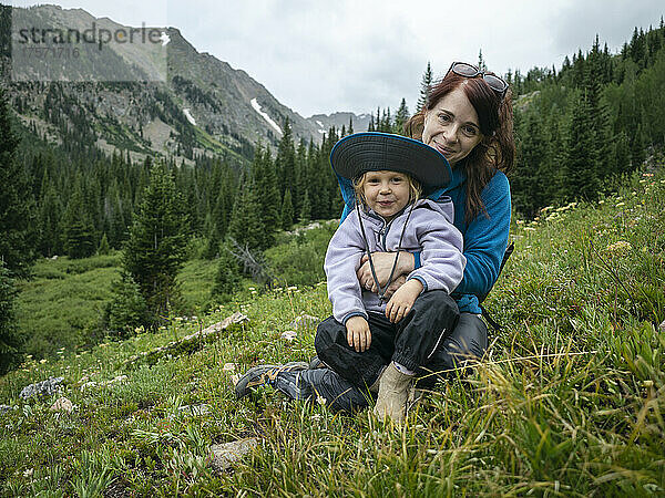 Mutter und Tochter in der Eagles Nest Wilderness  Colorado