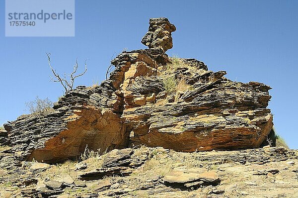 Gesteinsformation  Hidden Valley Nationalpark  Kimberley  Australien  Ozeanien