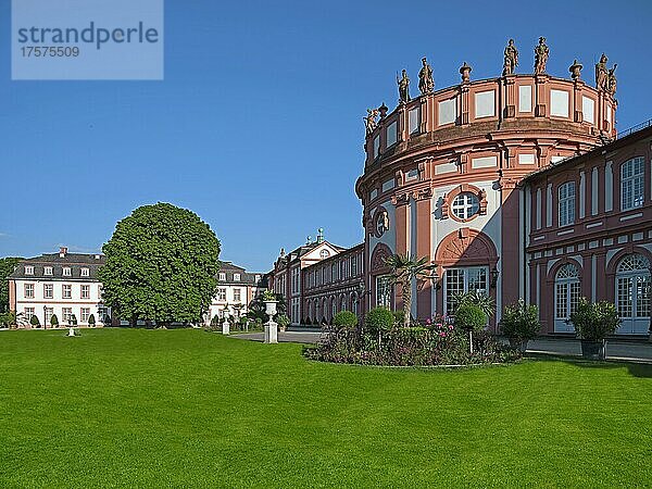 Biebricher Schloss  Schlosspark  Wiesbaden-Biebrich  Hessen  Deutschland  Europa