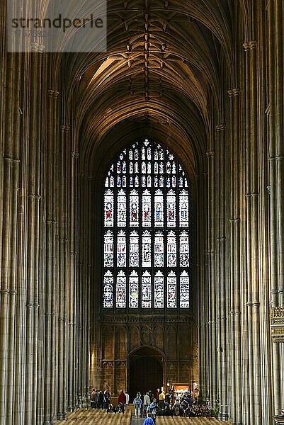 Kathedrale von Canterbury  Mutterkirche der Anglikanischen Kirche  Sitz des Erzbischofs von Canterbury  Canterbury  Kent  England  Großbritannien  Europa