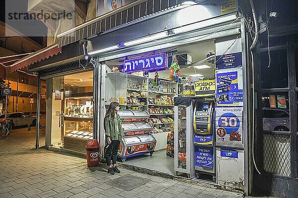 Spätkauf  Allenby Street  Tel Aviv  Israel  Asien