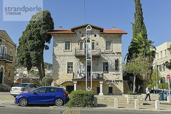 Altbau  Deutsche Kolonie  Sderot Ben Gurion  Altstadt  Haifa  Israel  Asien
