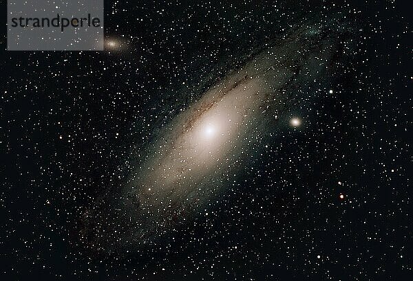 Messier 31  M31  Andromeda Galaxie  2  5 Millionen Lichtjahre entfernt  Bayern  Deutschland  Europa