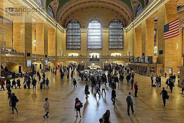 Grand Central Terminal  auch Grand Central Station  New York City  New York  USA  Nordamerika