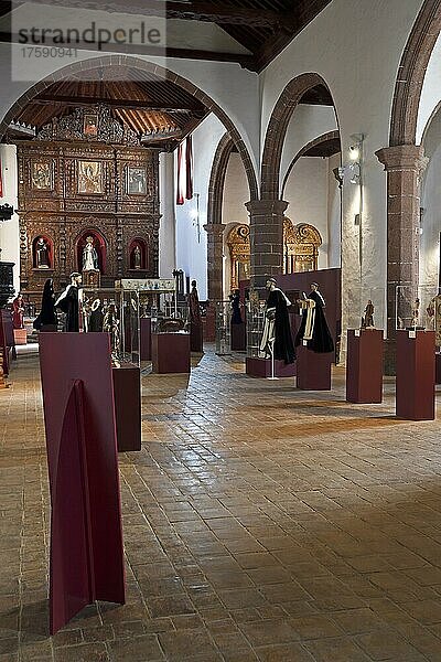 Museo de Arte Diocesano de Arte Sacro  Museum für religiöse Kunst in der Altstadt von Teguise  ehemalige Haupstadt der Insel  Lanzarote  Kanarische Inseln  Spanien  Europa