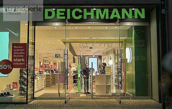 Deichmann Schuhgeschäft  Tauentzienstraße  Charlottenburg  Berlin  Deutschland  Europa