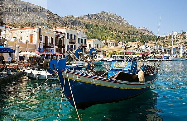 Fischerboot  Kastellorizo  Griechenland  Europa