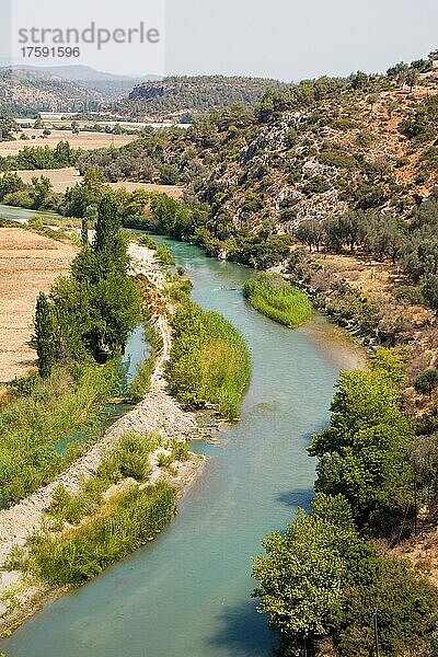 Xanthos  Xanthos-Fluss  Lykien  Türkei  Asien