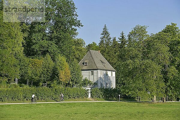 Goethes Gartenhaus  Park an der Ilm  Weimar  Thüringen  Deutschland  Europa