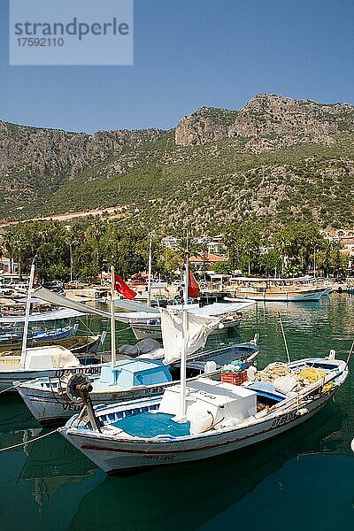 Hafen  Lycia  Lycien  Turkey  Kas  Lykien  Türkei  Asien