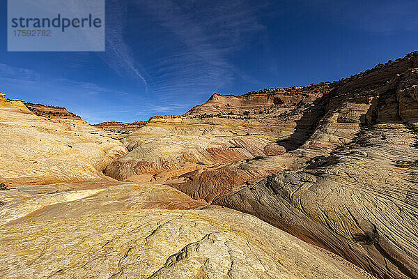 Vereinigte Staaten  Utah  Escalante  Sandsteinstruktur im Slot Canyon