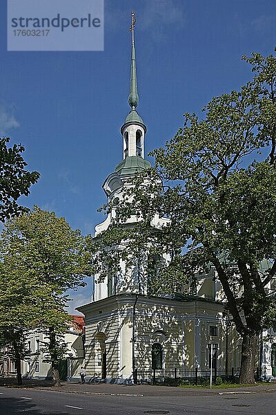 Katharinenkirche  Elisabeth II. 18. Jhd. Hansestadt Pärnu  Estland Baltikum
