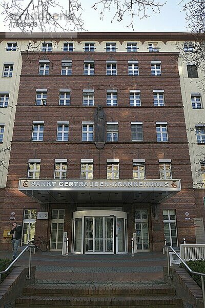 St. Gertrauden-Krankenhaus  Paretzer Straße  Wilmersdorf  Charlottenburg-Wilmersdorf  Berlin  Deutschland  Europa