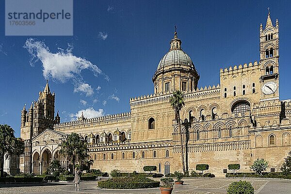 Kathedrale Maria Santissima Assunta  Normannendom  Palermo  Sizilien  Italien  Europa