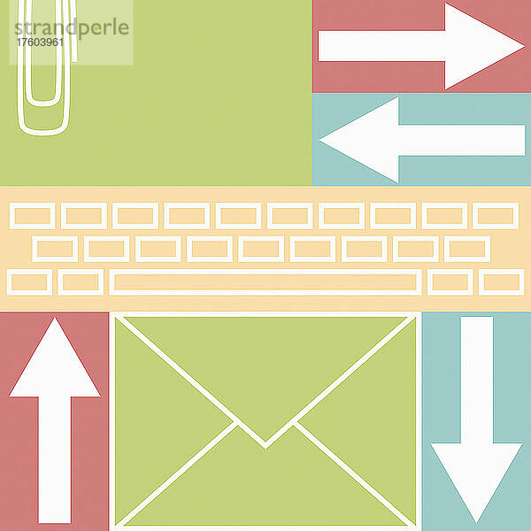 Grafik zum Versenden von E-Mails