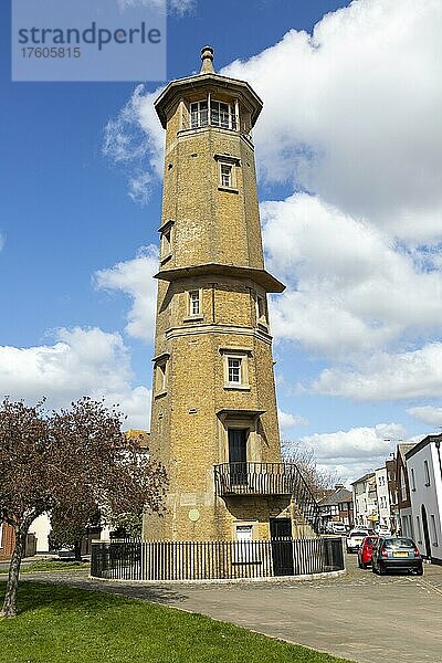 Hoher Leuchtturm  erbaut 1818  historisches Gebäude  Harwich  Essex  England  UK