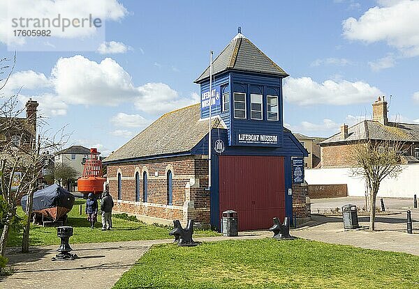 Gebäude des Rettungsbootmuseums  Harwich  Essex  England  UK