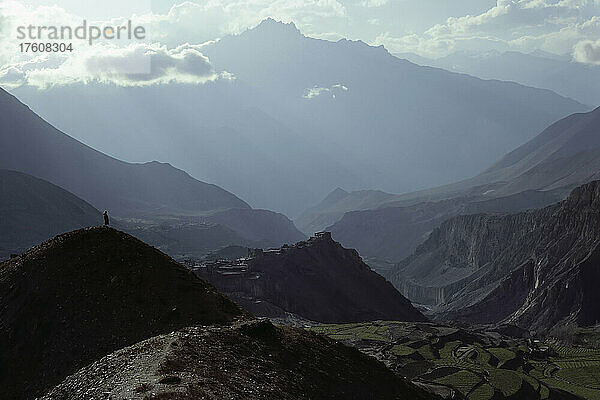 Himalaya von Muktinath  Nepal