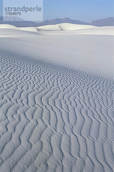 White Sands National Monument New Mexico  USA