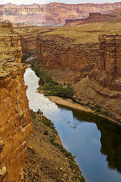 Blick von der Navajo-Brücke  Marble Canyon  Arizona.