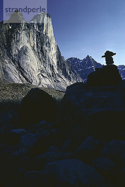 Auyuittuq-Nationalpark  Mt. Thor  Baffininsel  Nordwest-Territorien  Kanada