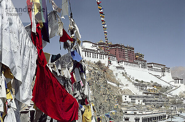 Der Potala-Palast Lhasa  Tibet